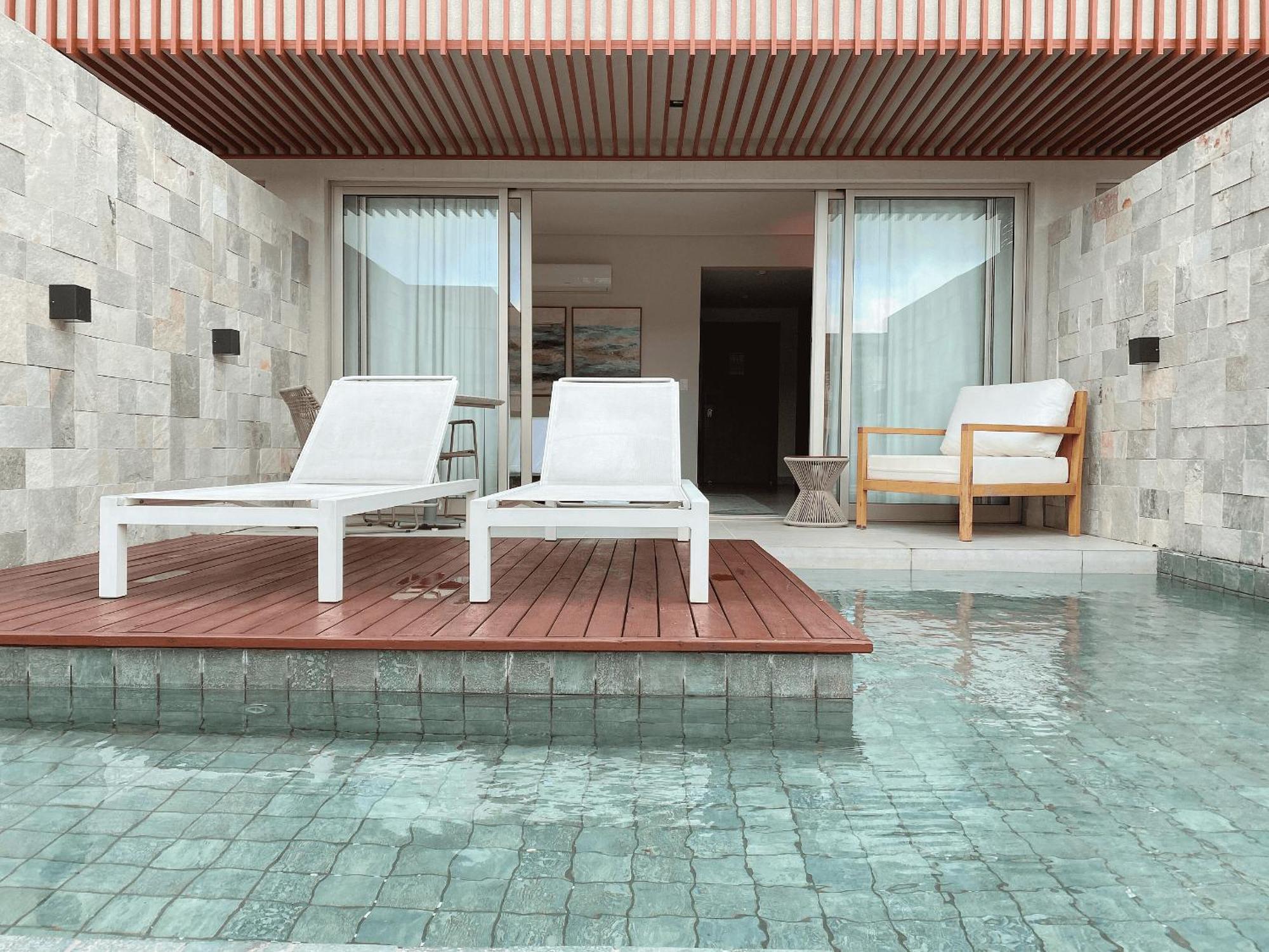 Praia de PipaFlat Ile De Pipa Bali Vista Piscina - By Almareアパートメント エクステリア 写真