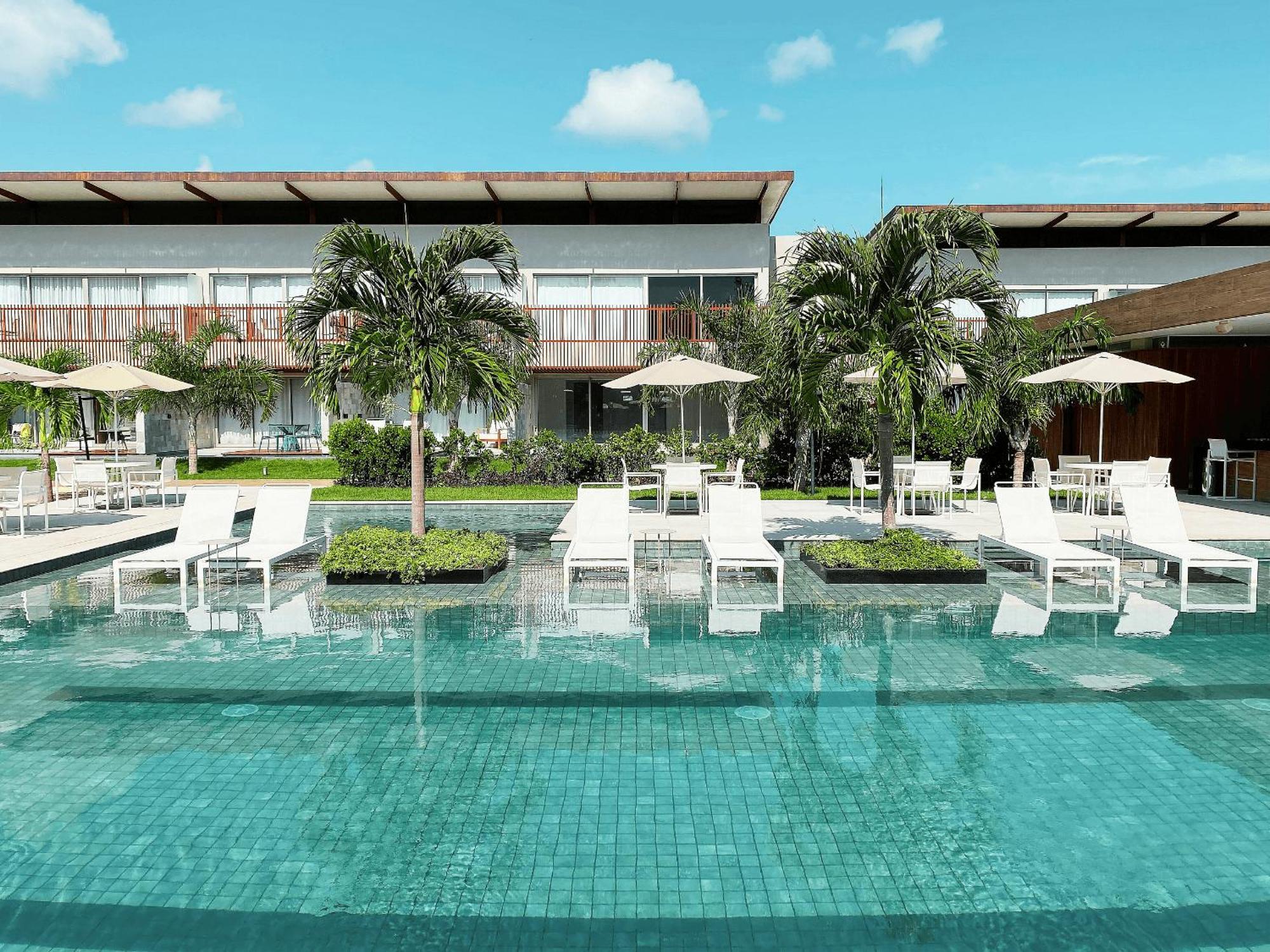 Praia de PipaFlat Ile De Pipa Bali Vista Piscina - By Almareアパートメント エクステリア 写真
