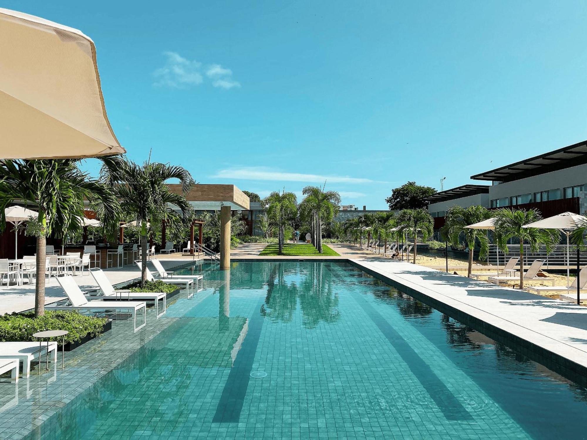 Praia de PipaFlat Ile De Pipa Bali Vista Piscina - By Almareアパートメント エクステリア 写真