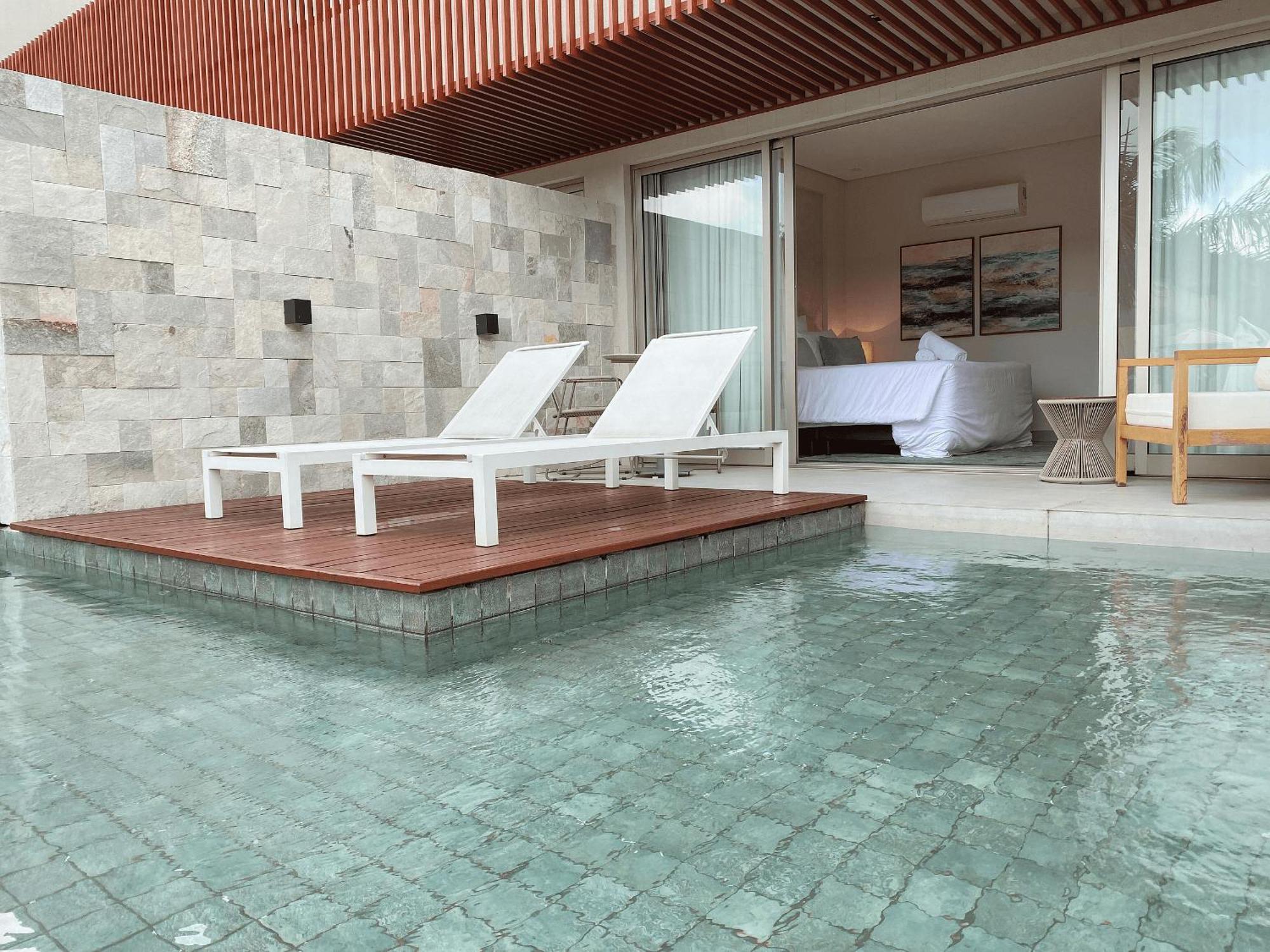 Praia de PipaFlat Ile De Pipa Bali Vista Piscina - By Almareアパートメント エクステリア 写真